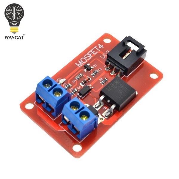 

integrated circuits wavgat 1 channel route mosfet button irf540 + switch module for arduino