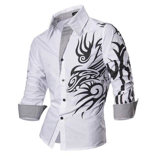 

jeansian men's fashion dress casual shirts button down long sleeve slim fit designer z001 white2 210626, White;black