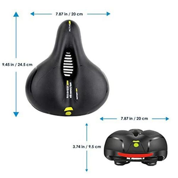 

bike saddles hollow breathable bicycle saddle men women mtb road absorbing comfortable big bubike seat safety warning