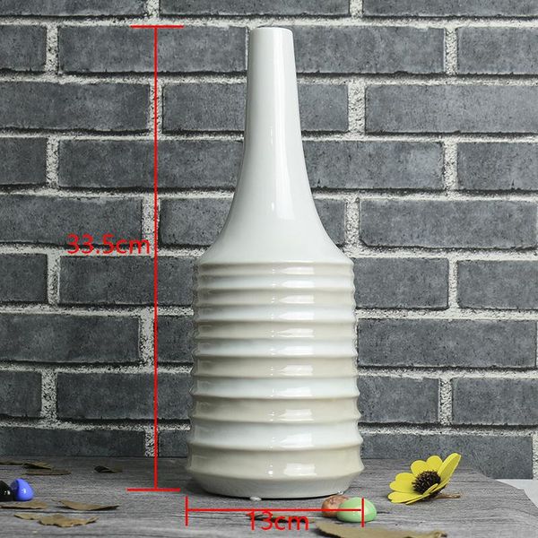 

vases glazed gear model ceramic crafts desk boutique flower arrangement / home decoration vase