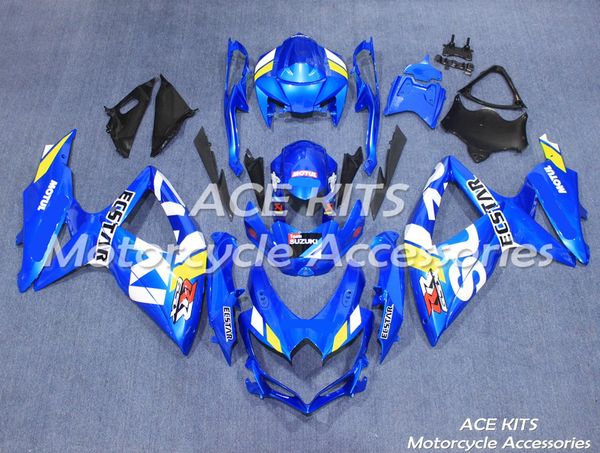 ACE Kitleri 100% ABS Motosiklet Motosiklet Kurayları Suzuki GSXR 600 750 K8 2008 2009 2010 YILLIK RENK NO.1509