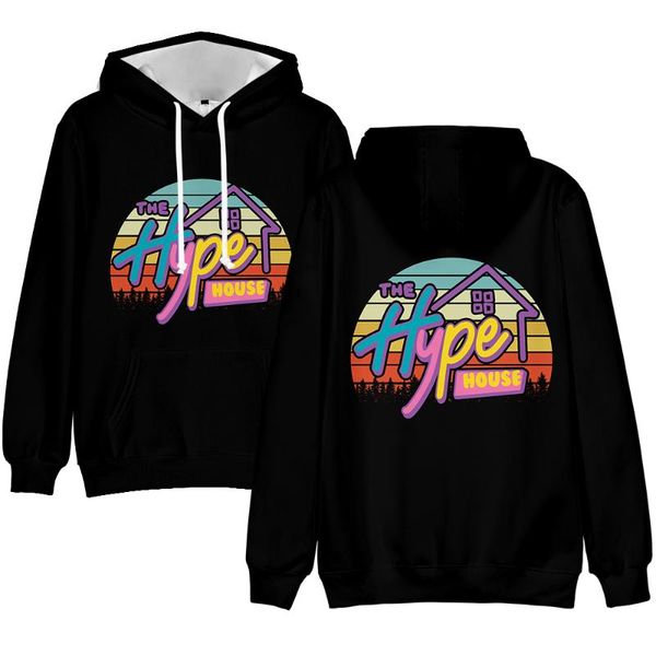 

men's hoodies & sweatshirts 3 to 14 years the house 3d kids boy/girls charli d'amelio sweatshirt herren damen addison rae hoodie p, Black