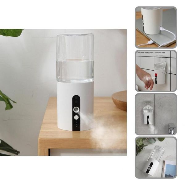 

liquid soap dispenser practical non contact usb rechargeable induction sterilizer automatic hand sanitizer sprayer hygienic 2 spraying modes