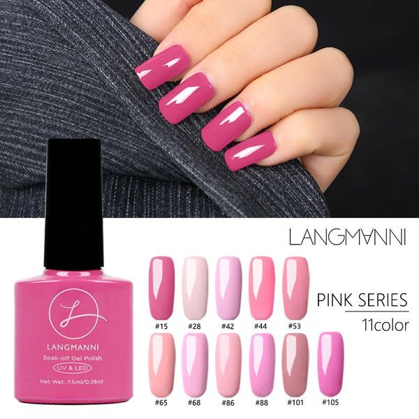 

nail polish langmanni gel uv vernis semi permanent primer coat 7ml varnish art manicure