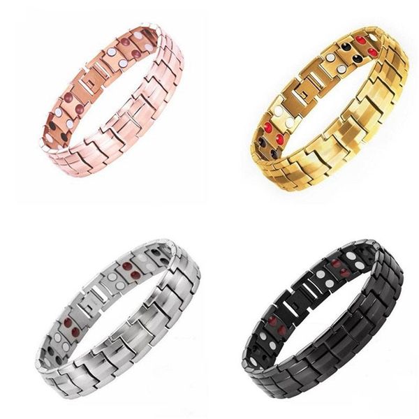

bangle bracelets energy magnetic tourmaline bracelet health care jewelry men's for women slimming product, Black