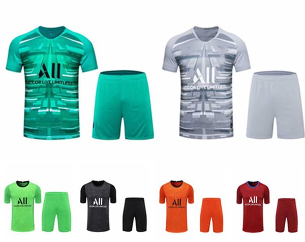 

thailand 2021paris goalkeeper gk goalie soccer jersey 16 sergio rico keylor navas 1 nicolas douchez alphonse areola football shirt kits, Black;yellow