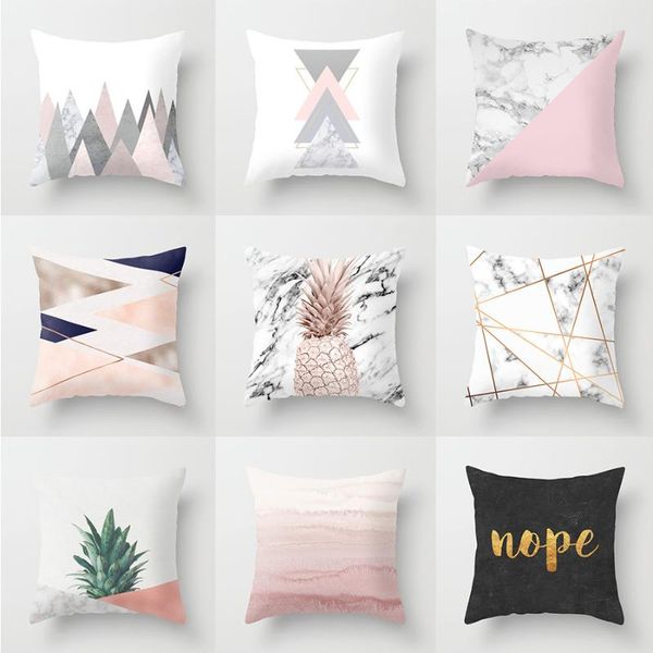 

decorative pillow peach skin cushion cover sofa pillowcase bedroom home decoration single-sided throw pillows cushion/decorative