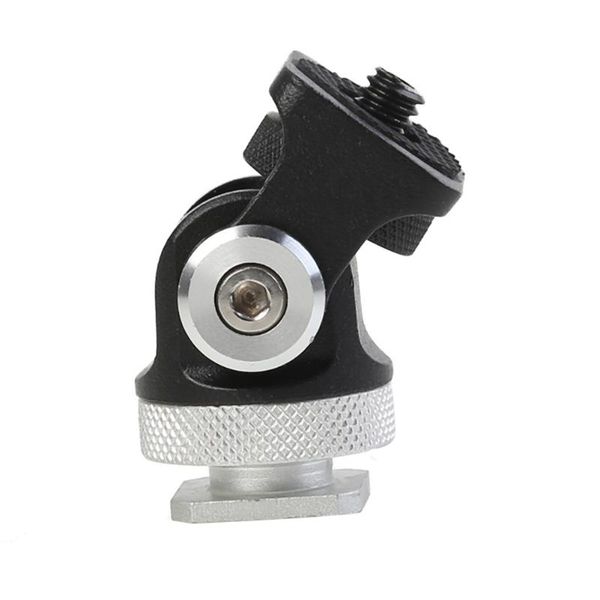 

tripod heads 180 degree rotated monitor bracket stand mount holder mini shoe vlogger camera snail head damping dslr