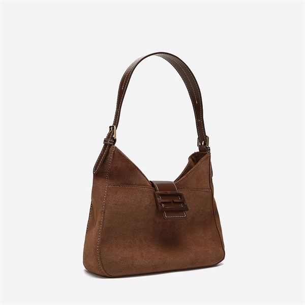 

purse autumn winter suede underarm feeling women's single shoulder messenger bag new high-capacity handbag