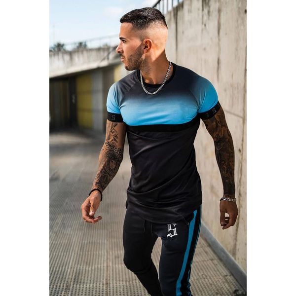 

men's t-shirts 2021 fashion short sleeve 3d printed raglan t-shirt street stripe clothing cool, White;black