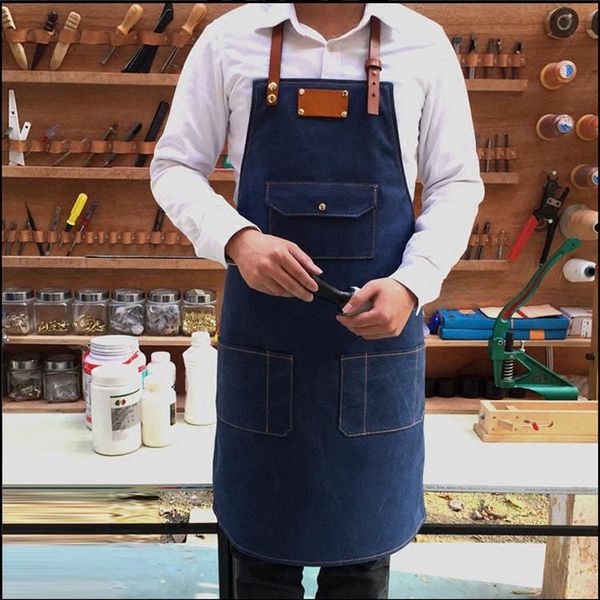 

aprons 2021 for woman apron kitchen barber men