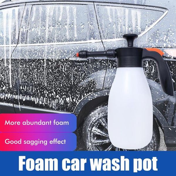 

water gun & snow foam lance car wash sprayer with switch lock manual watering can sector air pressure blaster 2l 1.5l