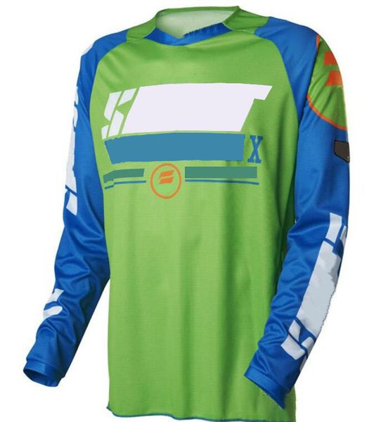 

2021 summer mountain motocross long-sleeved t-shirt racing suit quick-drying can be customized