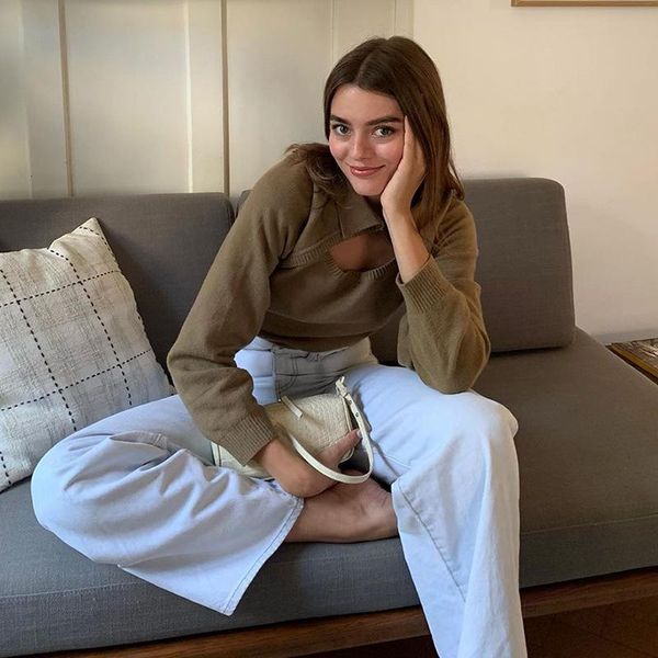 

women's sweaters women turn down collar hollow out ribbed knitted long sleeve sweater harajuku chic elegant autumn lady girl, White;black