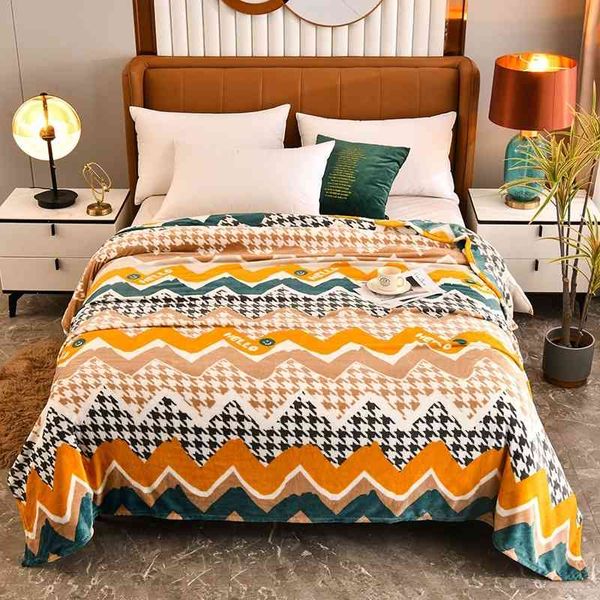 

four seasons falai plush office nap leisure car convenient blanket