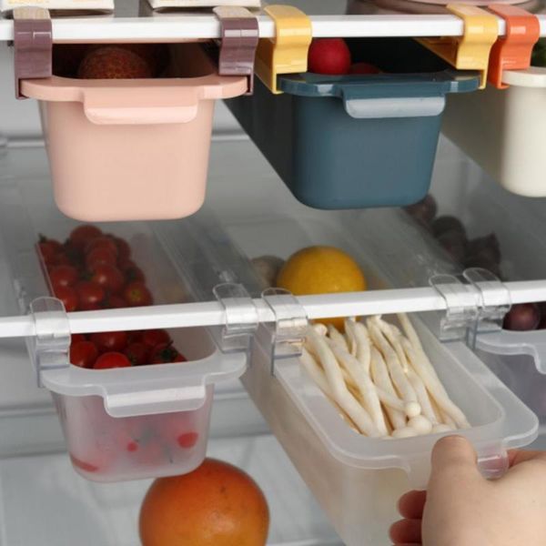 

storage bottles & jars pull-out refrigerator drawers adjustable plastic rack fresh spacer layer baskets kitchen fridge shelf