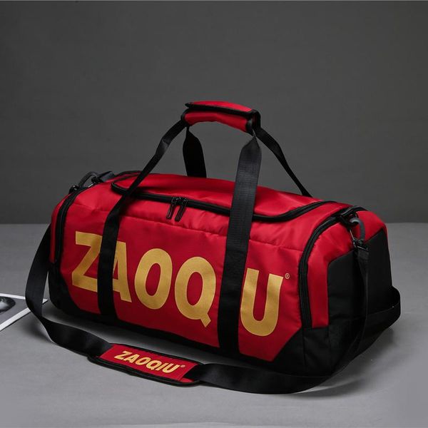 

duffel bags fashion large travel bag women cabin tote handbag nylon waterproof shoulder weekend gym female 50