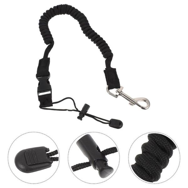 

outdoor gadgets elastic kayak rope 1.6m quick release oar tie down fishing paddle