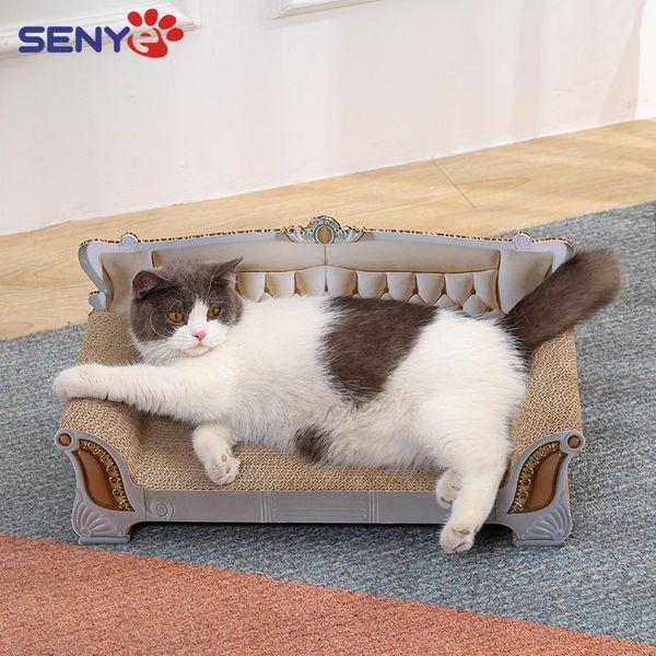 

cat toys pet supplies scratching table sleeping grinding claw toy wear-resistant corrugated creative sofa board