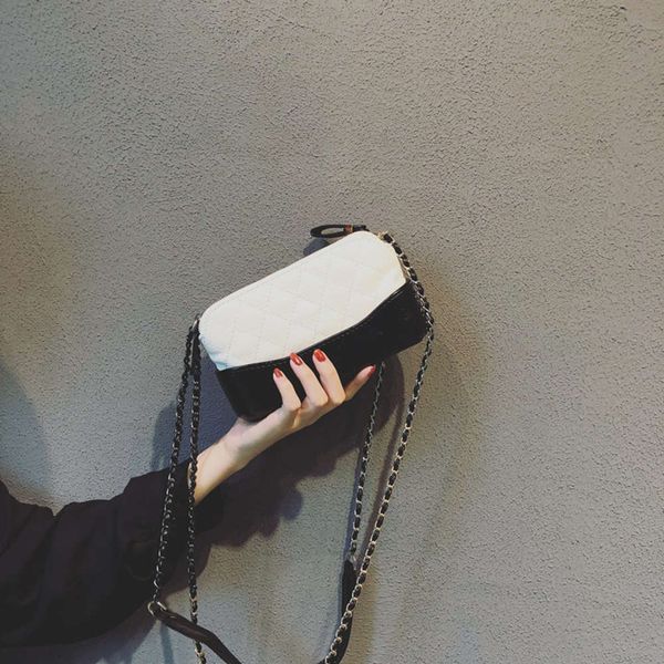 

2021 chaoling lattice bag chain korean portable single shoulder messenger stray