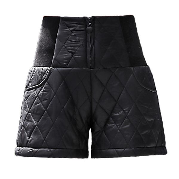 

down cotton shorts women 2021 autumn winter bottoming fashion casual high waist boots women's jeans, Blue