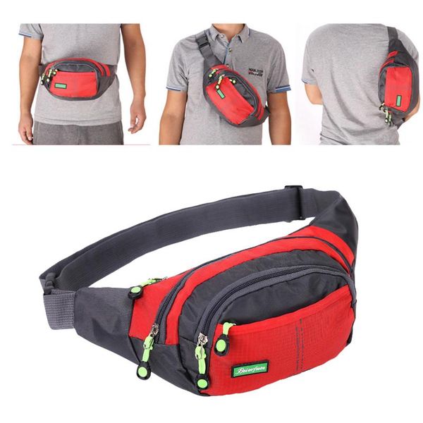 

waist bags yoreai travel bum bag fanny pack zipped outdoor sports shoulder pouch men women packs ladies