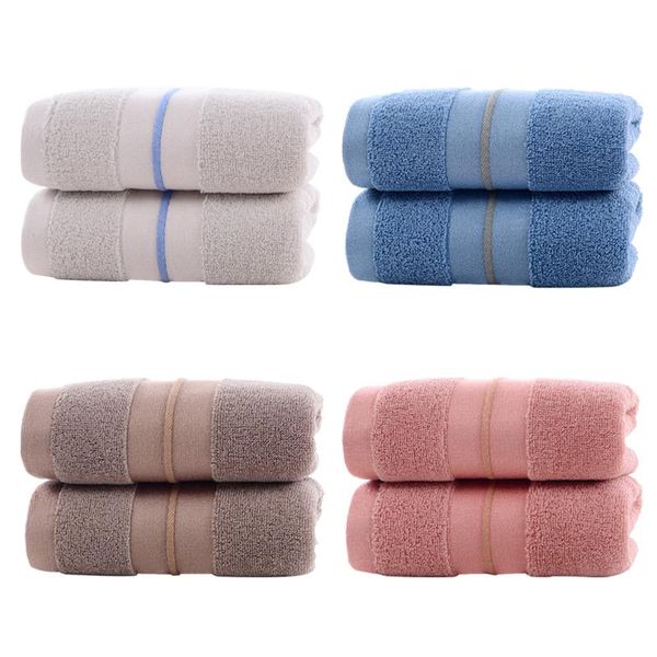 

towel 4pcs ultra soft home face gift solid washable simple daily hand bathroom shower water absorbent adults el spa