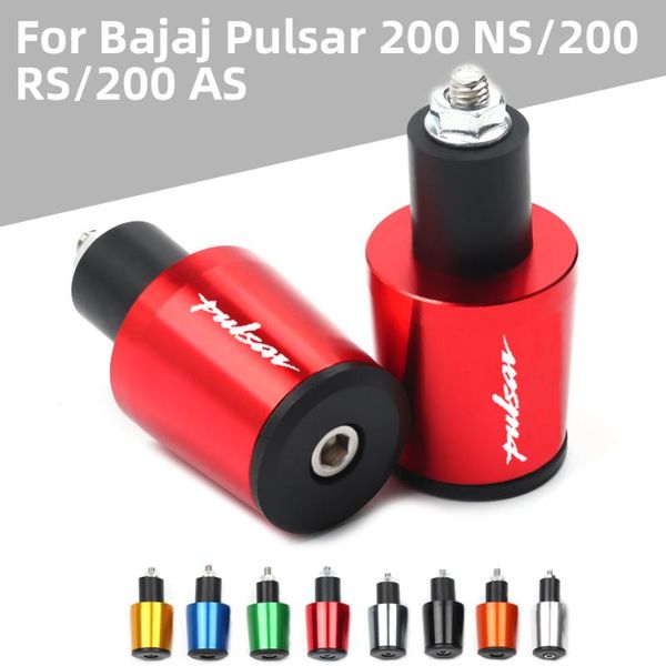 

handlebars for bajaj pulsar 200 ns/200 /200 as 7/8 22mm motorcycle accessories cnc aluminum handlebar grip end plug handle bar cap