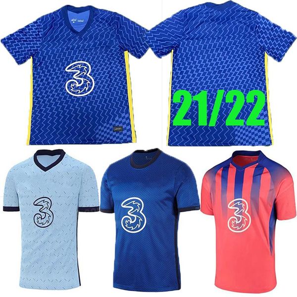 

shirt 2021 chels soccer jerseys 29 havertz 11 werner 21 chilwell 10 pulisic kantÃ© 22 ziyech silva 2022 men football home away camiseta, Black