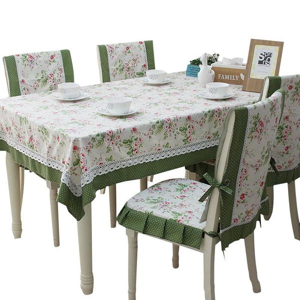

table cloth tablecloth yi tao bu fang wallpapers set pastoral style cotton zi zhao