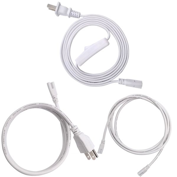 

t5 t8 power cords with switch,led tubes extension cord(100pack)