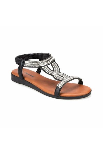 

sandals women's black sports