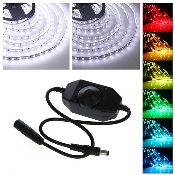 

knob dimmer led monochromatic lamp with light bar switch 8a 12-24v dimmers