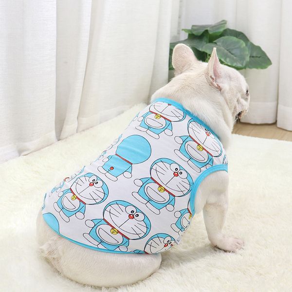 

fadou summer vt dog thin cotton cartoon short body fat bull cloth pug