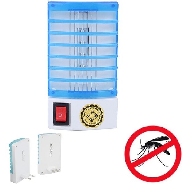 NewMini Tipo di luce notturna a LED Presa elettrica Repellente per zanzare Bug Insect Killer Trap Night Lamp Zapper 110 / 220v EWE7291