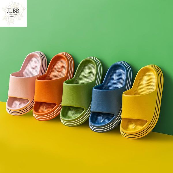 

summer boys girls bathroom slippers non-slip children home household comfortable eva kids toddler indoor sandals shoes slipper, Black;grey