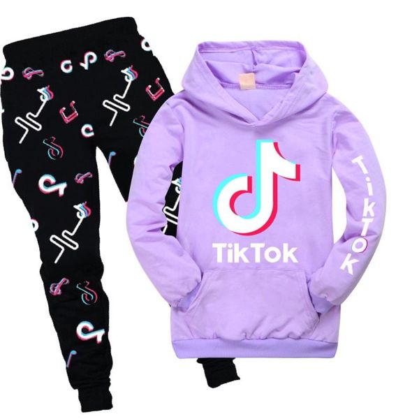 

clothing sets 2021 spring autumn boys hooded children's music mark cotton sports suit fashion girls clothes toddler tracksuits, White