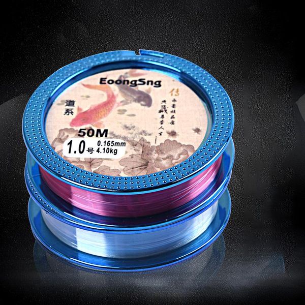 

braid line 50m silk fishing nylon super toughness water cutting fast outdoor tackle