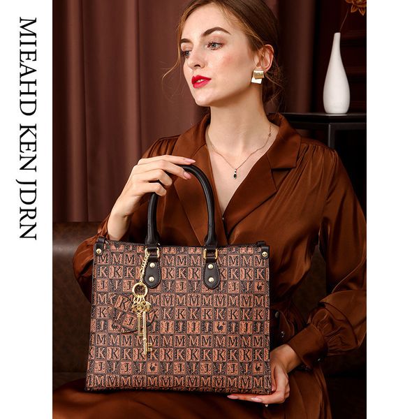 

Hong Kong Hand Bag Women's New Leather Tote in Autumn and Winter 2021