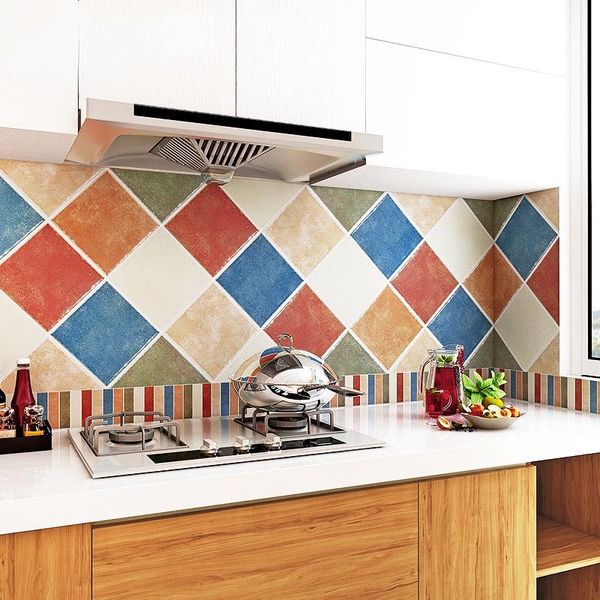 

window stickers bathroom sticker decorative film pvc american self adhesive wall paper for kitchen pegatinas de pared