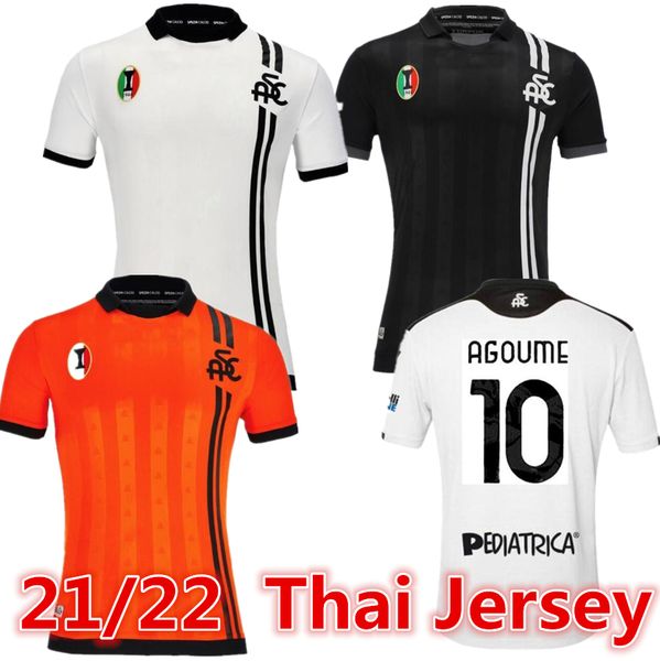 

2122 spezia calcio soccer jerseys a.galabinvo e.gyasi gaera verde ricci lucio maggiore m'bala little eagles giulio 21/22 men uomini foo, Black;yellow