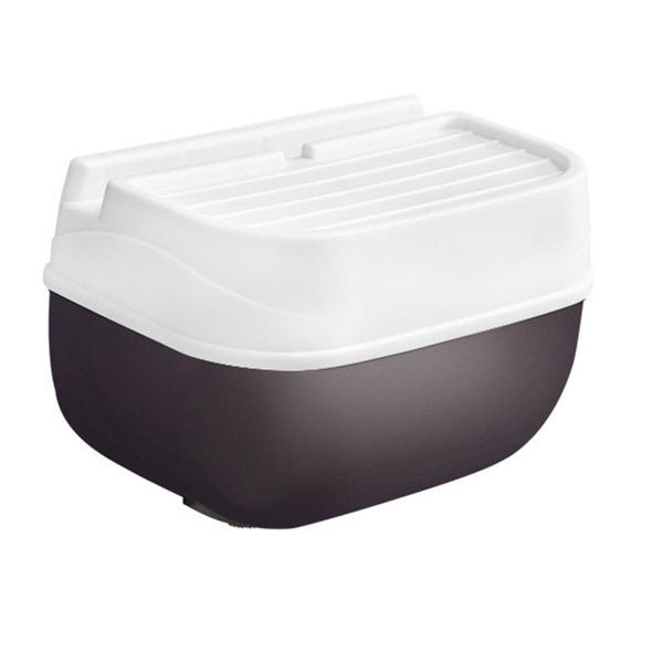 

wall-mounted non-drilled facial tissue carton box cover rack waterproof napkin storage bathroom shelf boxes & napkins