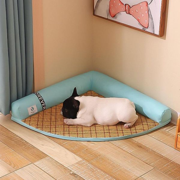 

pet dog bed nest removable cat corner kennel breathable dogs house pets product for small medium kennels & pens