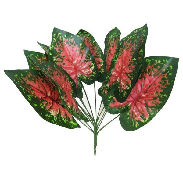 

decorative flowers & wreaths home decoration simulation plants of 14 large artificial leaves