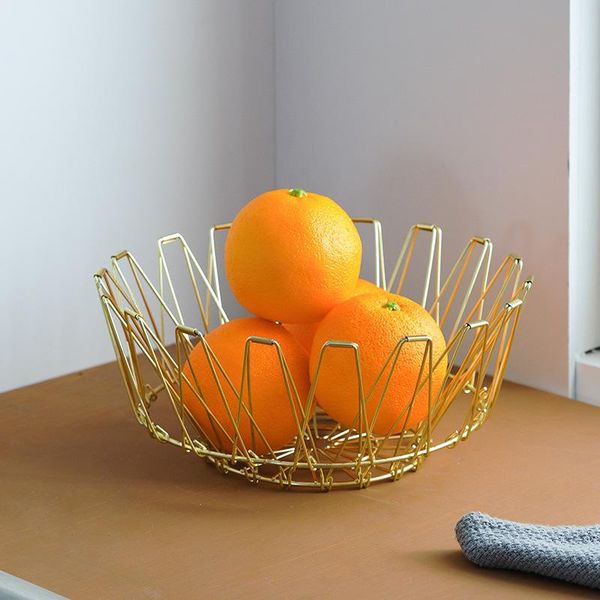 

storage baskets creative deformation fruit basket multifunctional deskliving room home hollowed out dry tray