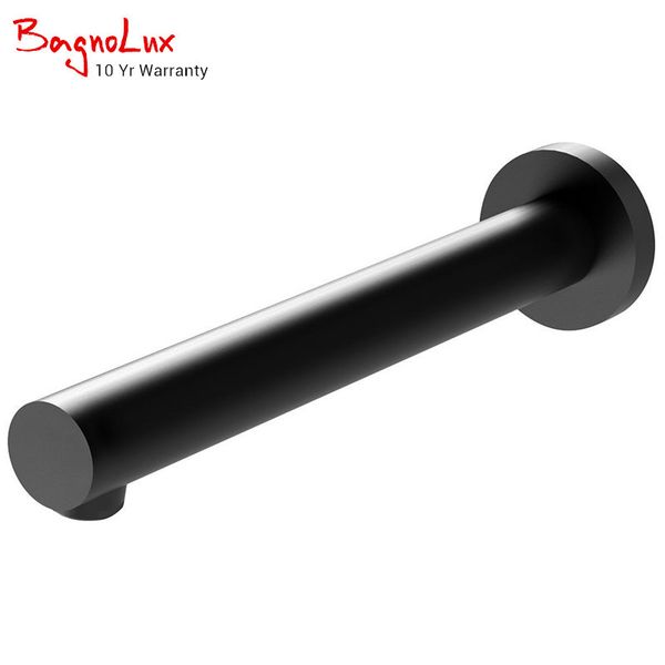 

other home & garden 10 yr warranty wall bath outlet 200mm matt black tap bathroom tapware tub sier shower mixer fauce