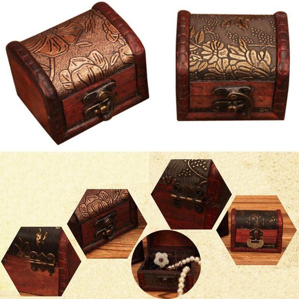 

storage bottles & jars wood handmade lock box organizer jewelry bracelet pearl case gift