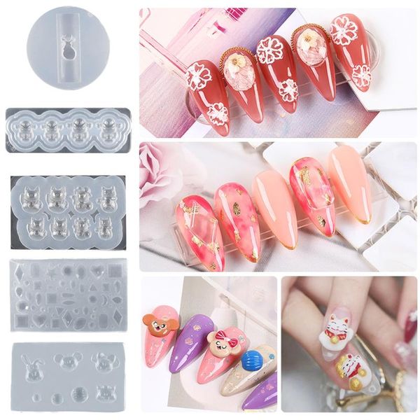 

nail art kits of the silicone mold 27 durable designs 3d stereo crystal sculpture molds into powdered tool