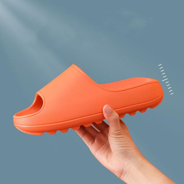 

slippers universal quick-drying women summer 2021 lide sandals beach high heels shower thick soft sole ladies men bathroom shoes, Black