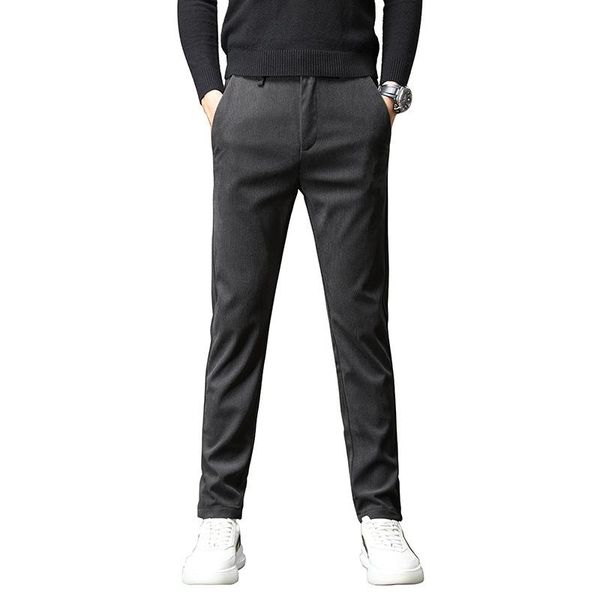 

men's pants corduroy bootcut flare men vintage stretch boot cut trouser classic autumn flared pant pantalon homme black